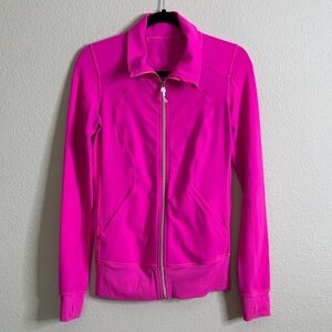 Lululemon Contempo jacket in raspberry glo light